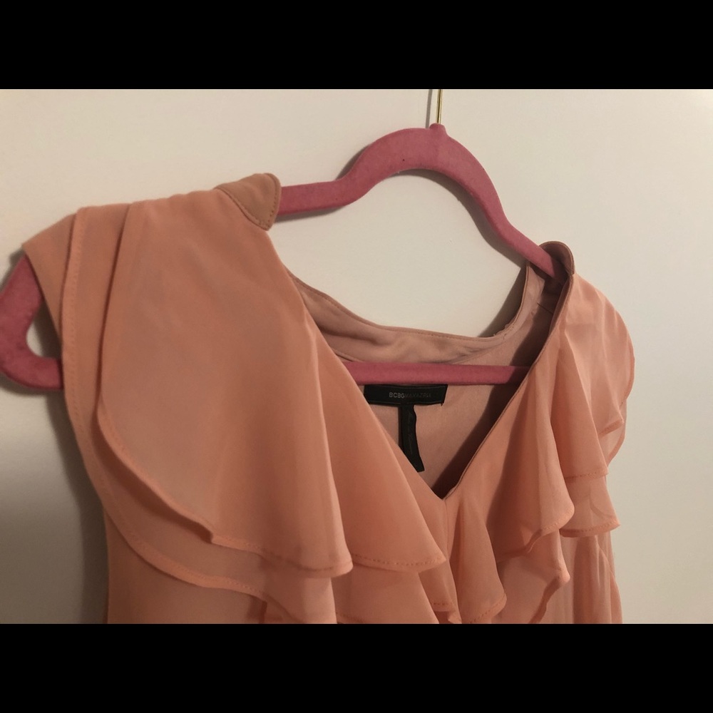 BCBG pink Peach colored Dress